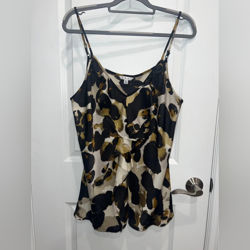 Leopard Print Camisole Top
